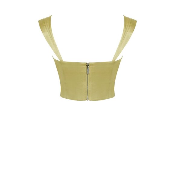 Sahara Lace Satin Corset Top - Picture 6 of 11